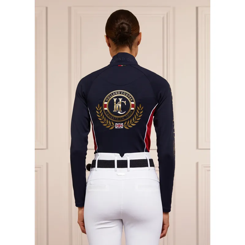 Holland Cooper Farnham Base Layer - Ink Navy-3